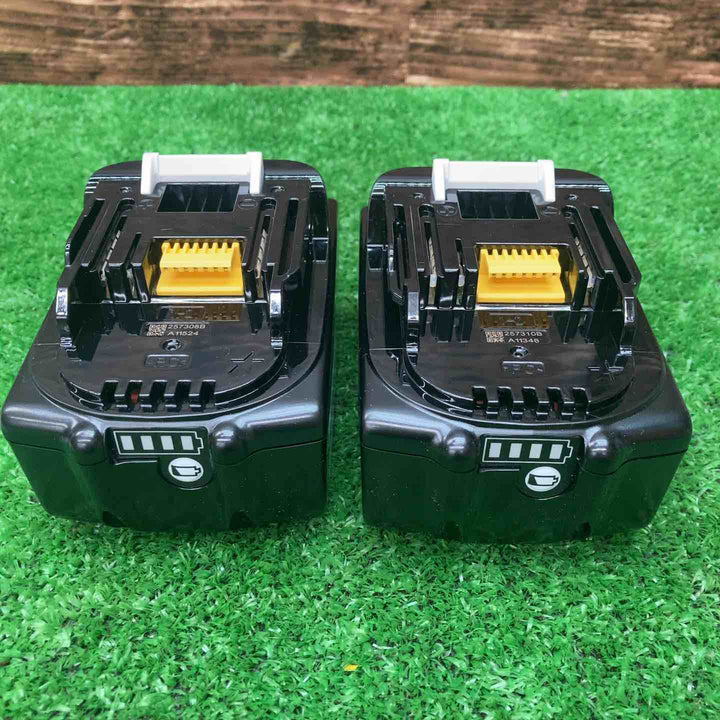 マキタ(makita) リチウムイオンバッテリー 18V/6.0Ah BL1860B 2個セット【川越店】