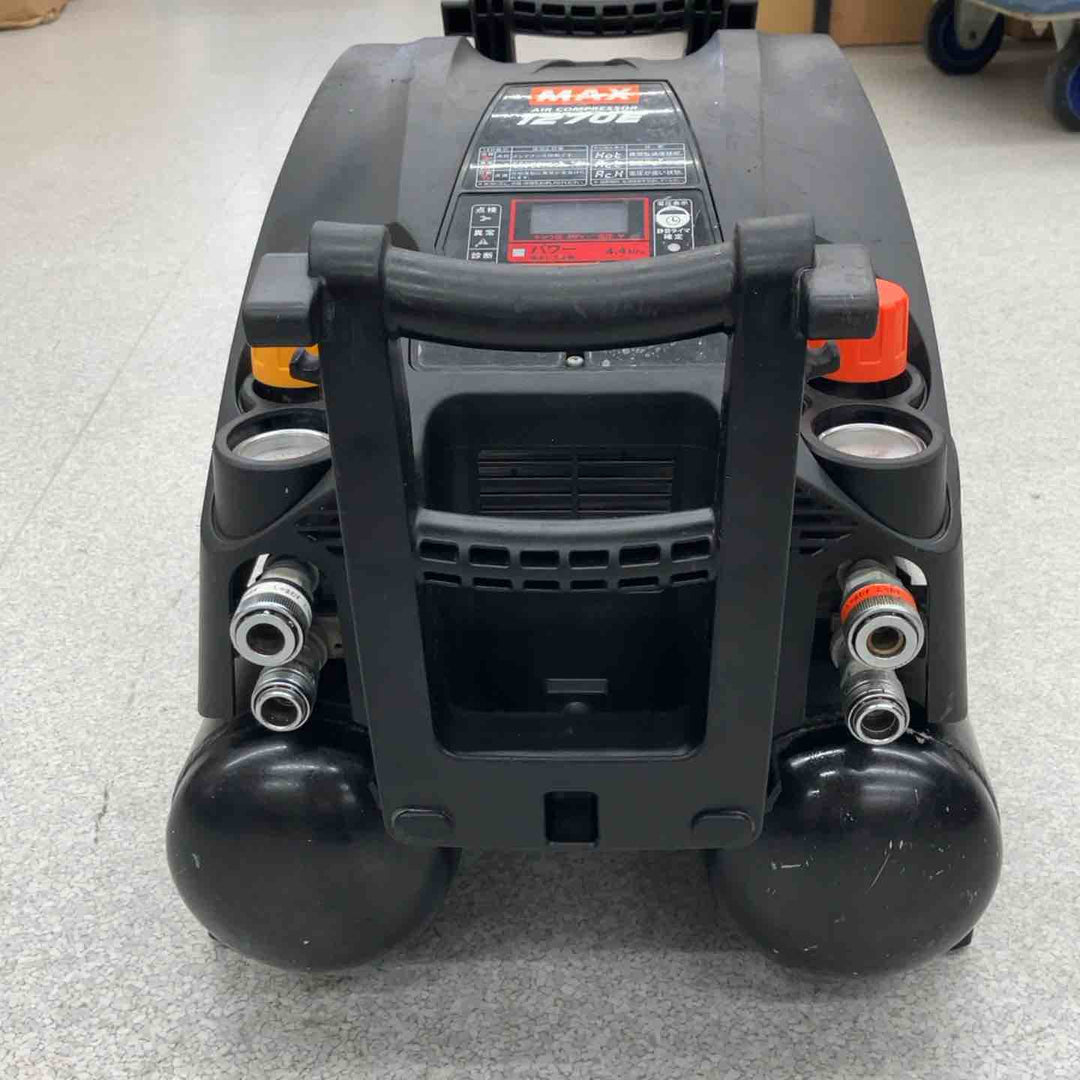 ★マックス(MAX) エアコンプレッサー AK-HL1270E_ブラック【八潮店】