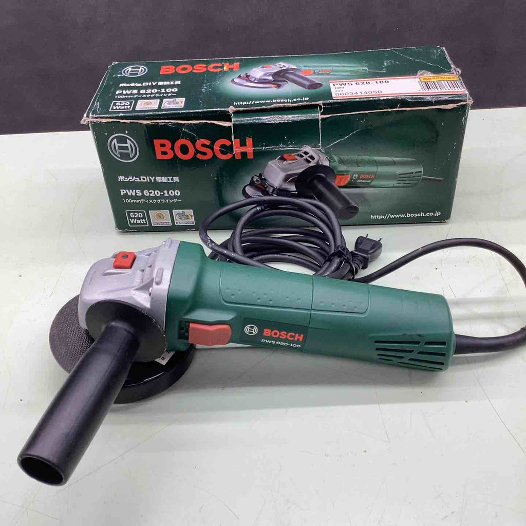 BOSCH(ボッシュ) ディスクグラインダー PWS620-100 (グリーン 通常品) BOSCH(ボッシュ) ディスクグラインダー PWS620-100 研磨工具 グラインダー