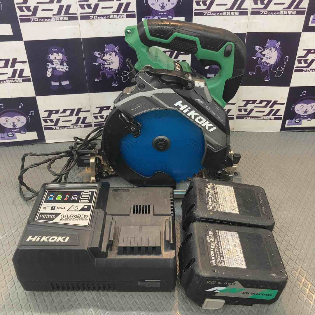 【中古品】ハイコーキ(HIKOKI ※旧:日立工機) コードレスマルノコ C3606DB(2XPSZ)【所沢店】