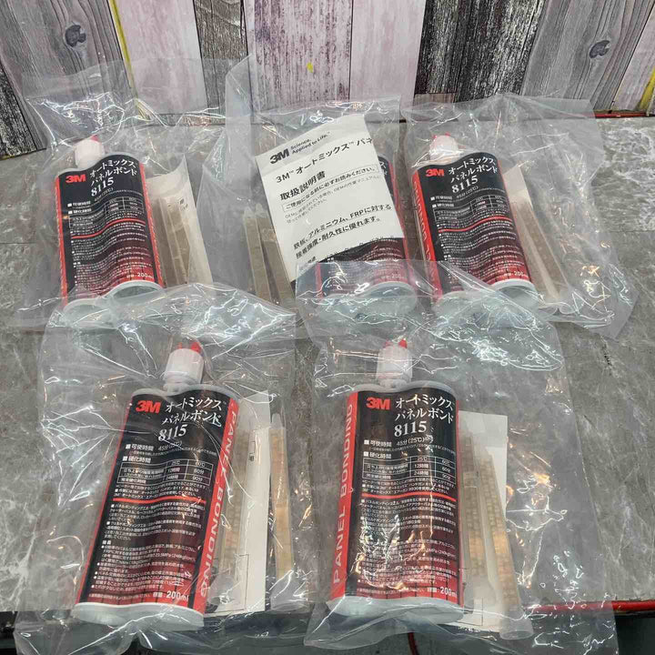 3M パネルボンド 1個 8115 品質保持期間 2026/11/18ｘ5 未開封品【八潮店】