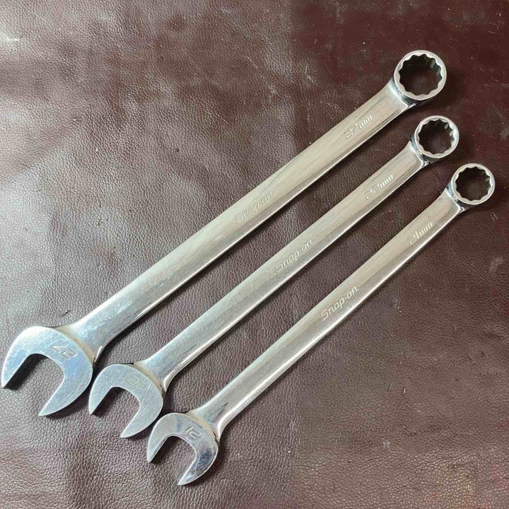 【中古品】 スナップオン(Snap-on) コンビネーションレンチ 計3本 OEXM210A・OEXM220A・OEXM270A 【東大和店】