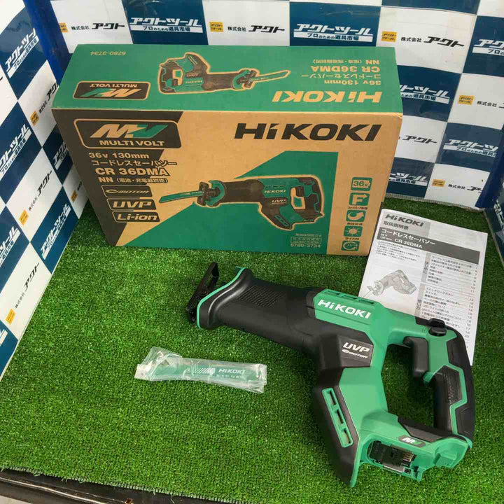 ★ハイコーキ(HIKOKI ※旧:日立工機) コードレスセーバーソー CR36DMA(NN)【草加店】