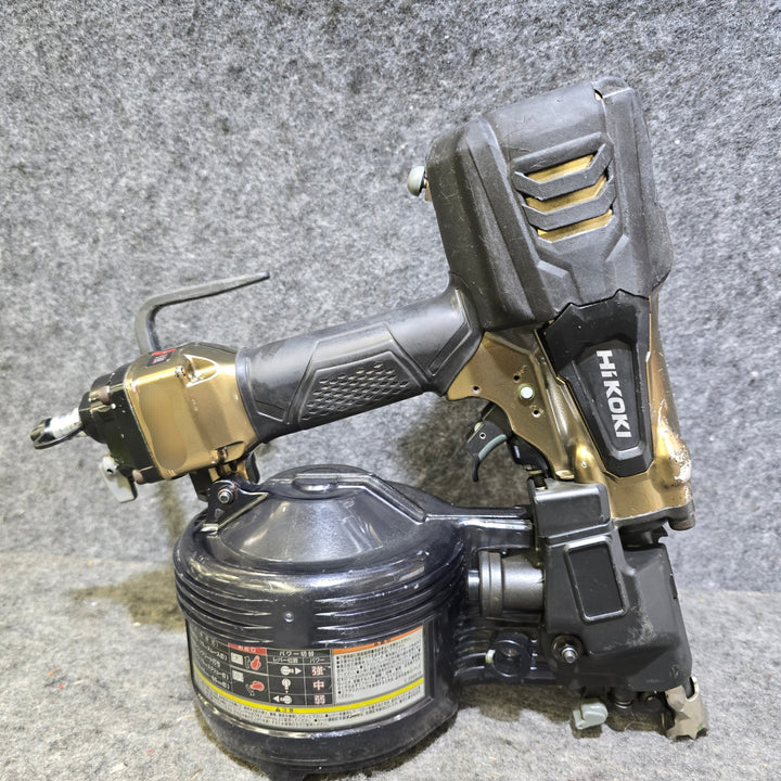 【中古品】ハイコーキ(HIKOKI ※旧:日立工機) 高圧エア釘打ち機 NV75HR2(S)【桶川店】