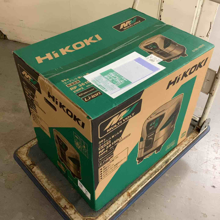★ハイコーキ(HIKOKI ※旧:日立工機) コードレス集じん機 RP3615DA(2WPZ)【狭山】