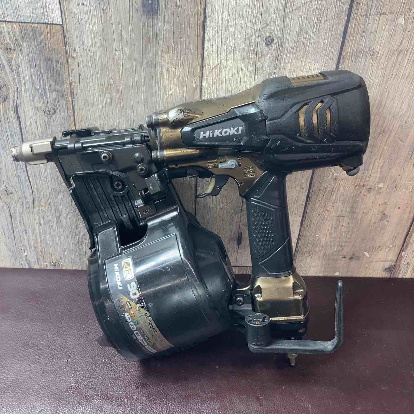 【中古品】 ハイコーキ(HIKOKI ※旧:日立工機) 高圧エア釘打ち機 NV90HR2(S) 【東大和店】 中古品】 ハイコーキ(HIKOKI ※旧:日立工機) 高圧エア釘打ち機 NV90HR2