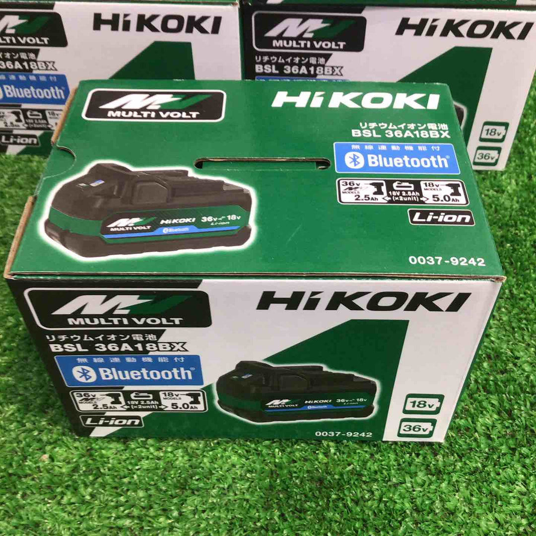 ★HiKOKI リチウムイオンバッテリー 36V/2.5Ah BSL36A18BX 新外装4個 従来品6個 計10個【町田店】