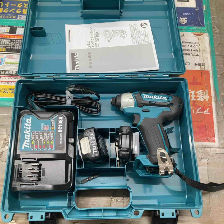 ★マキタ(makita) コードレスインパクトドライバー TD110DSHX【戸田店】