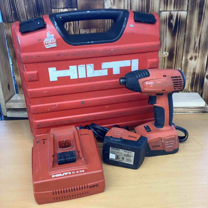 ◇ヒルティ(HILTI) コードレスインパクトドライバ SID144-A【越谷店】