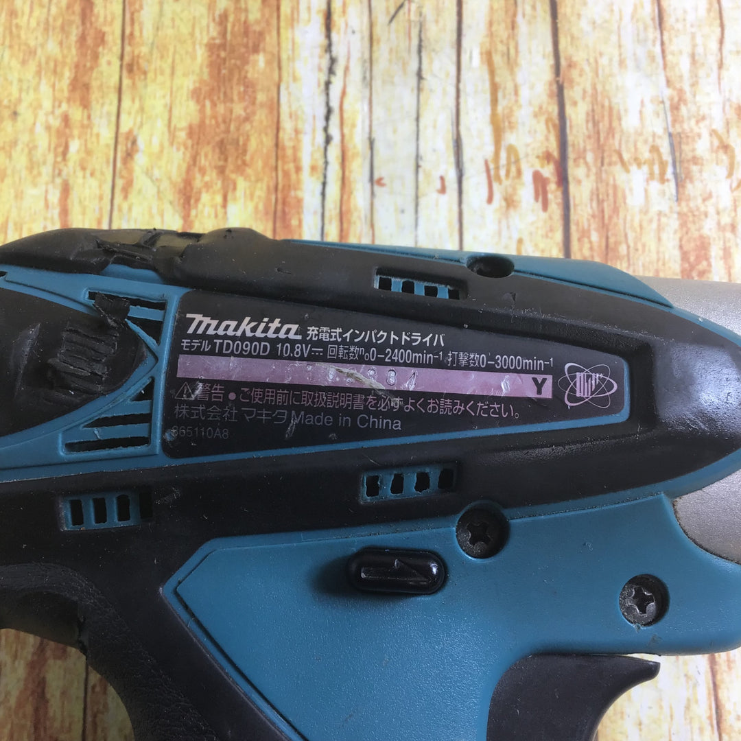 ○マキタ(makita) コードレスドライバーライトラジオセット CK1002SP (TD090D)【川崎店】