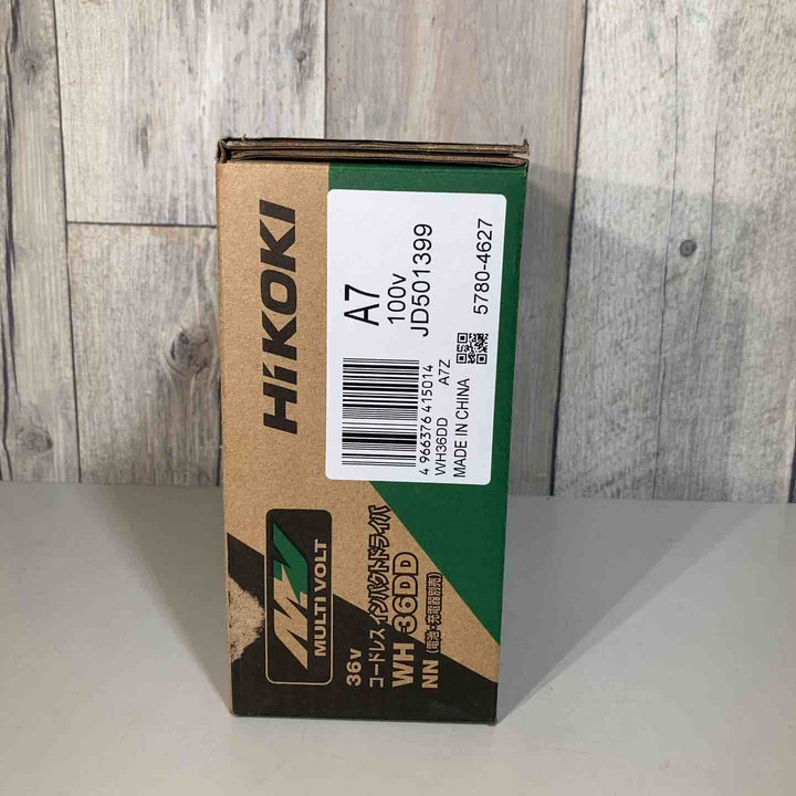 ★ハイコーキ(HIKOKI ※旧:日立工機) コードレスインパクトドライバ WH36DD(NNY)本体のみ【戸田店】