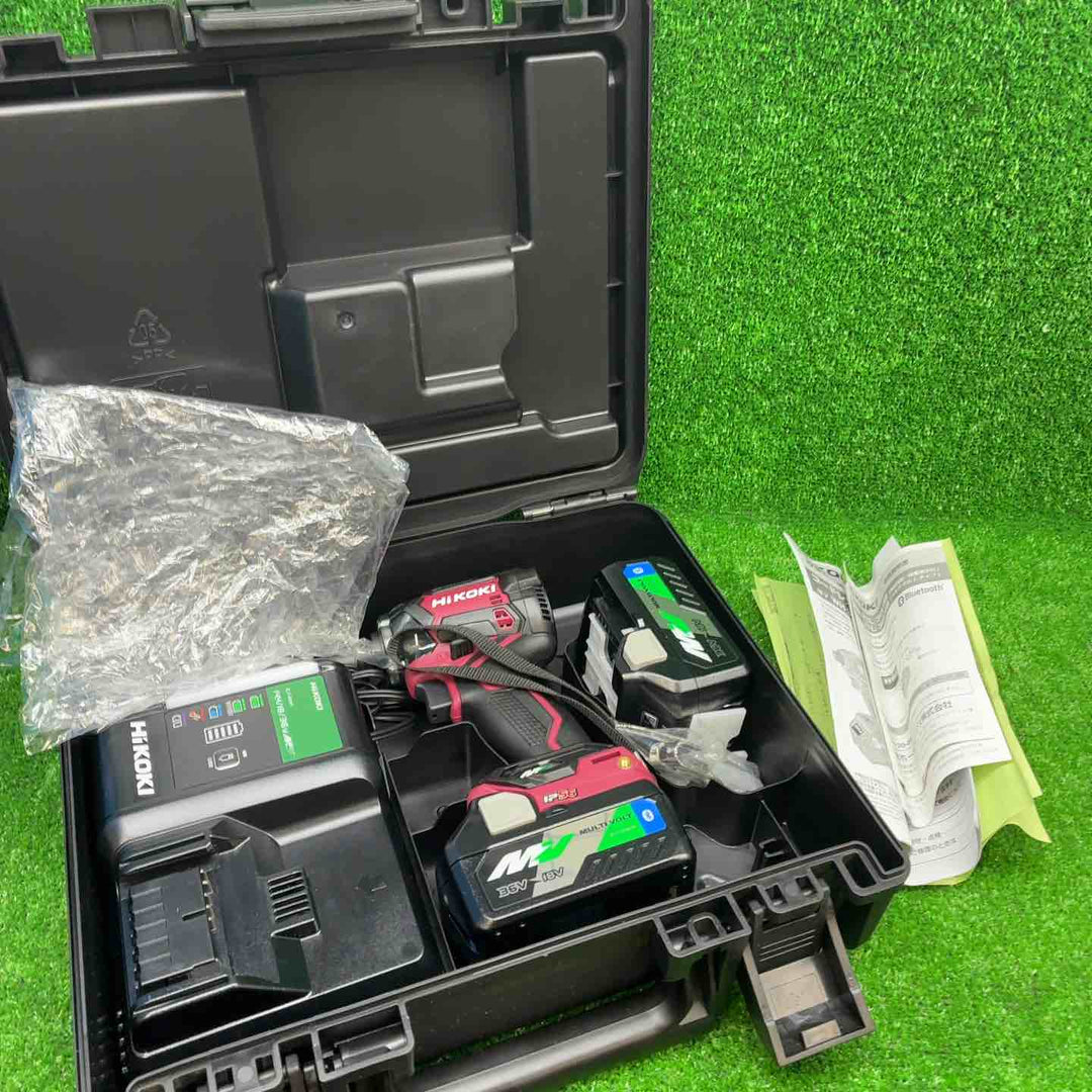 ハイコーキ(HIKOKI ※旧:日立工機) コードレスインパクトドライバ WH36DC(2XPS)(R) Bluetooth対応電池【藤沢店】