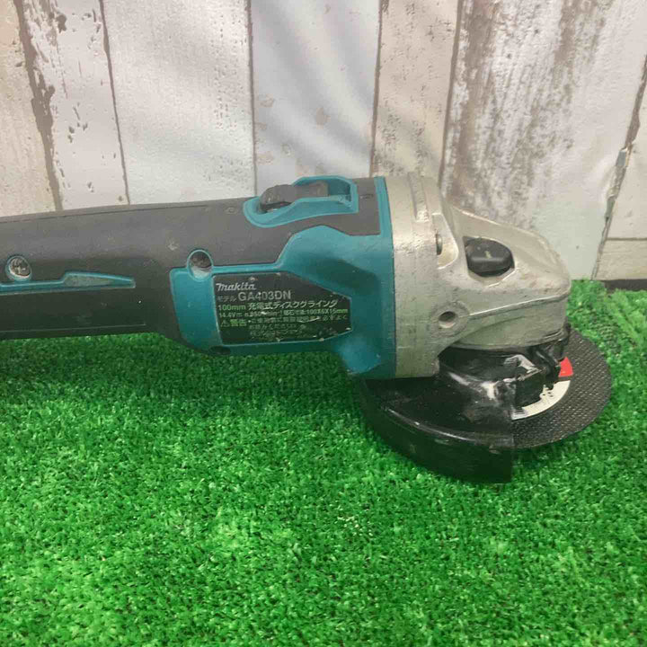 ◇マキタ(makita) 100mm コードレスディスクグラインダ GA403DZN (AG403DN)【町田店】