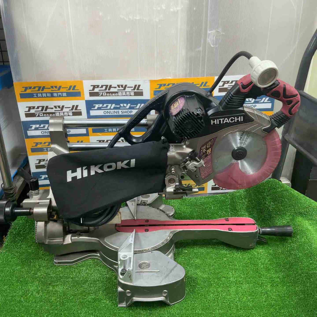 ★ハイコーキ(HIKOKI ※旧:日立工機) 卓上スライド丸のこ C7RSHC【草加店】