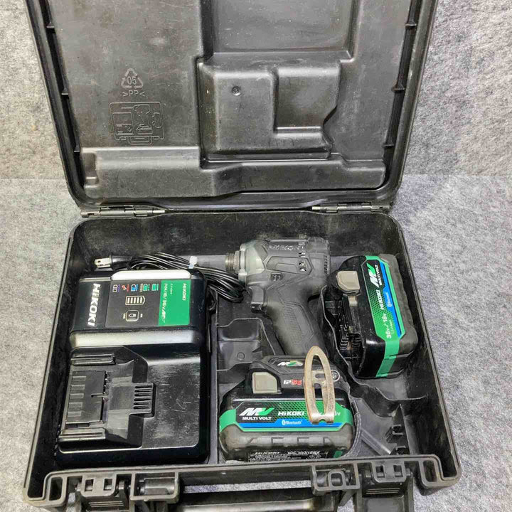 ハイコーキ(HIKOKI ※旧:日立工機) コードレスインパクトドライバ WH36DC(2XPBS)【桶川店】