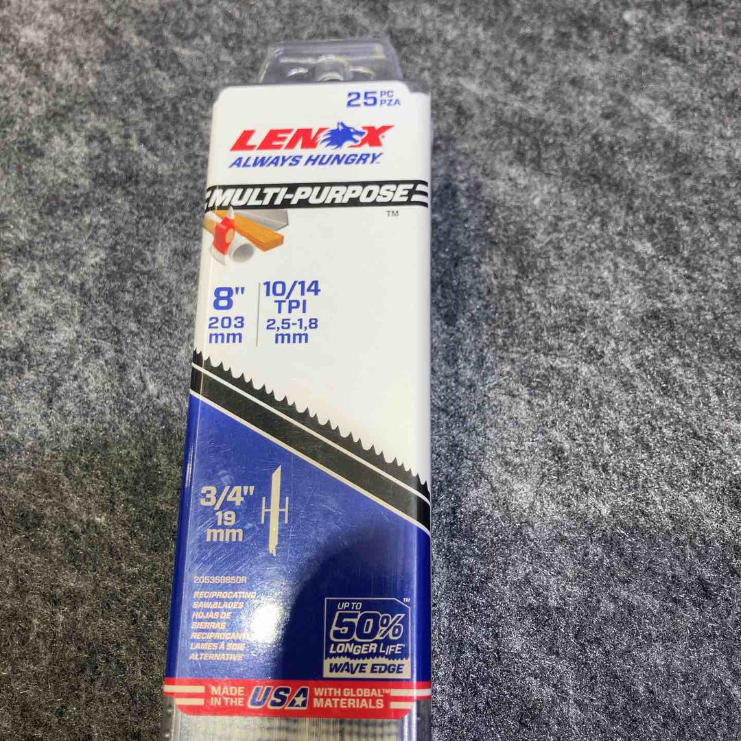 レノックス(LENOX) 200mm セーバーソーブレード 25枚入 20535B850R 6箱(150枚)セット