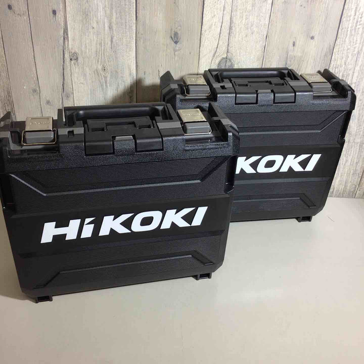 【未使用品】 2台セット ハイコーキ HIKOKI 日立 コードレス インパクトドライバ スパイダーイエロー WH36DD(2XHYSZ) インパクト イエロー 黄 純正 充電式 【戸田店】