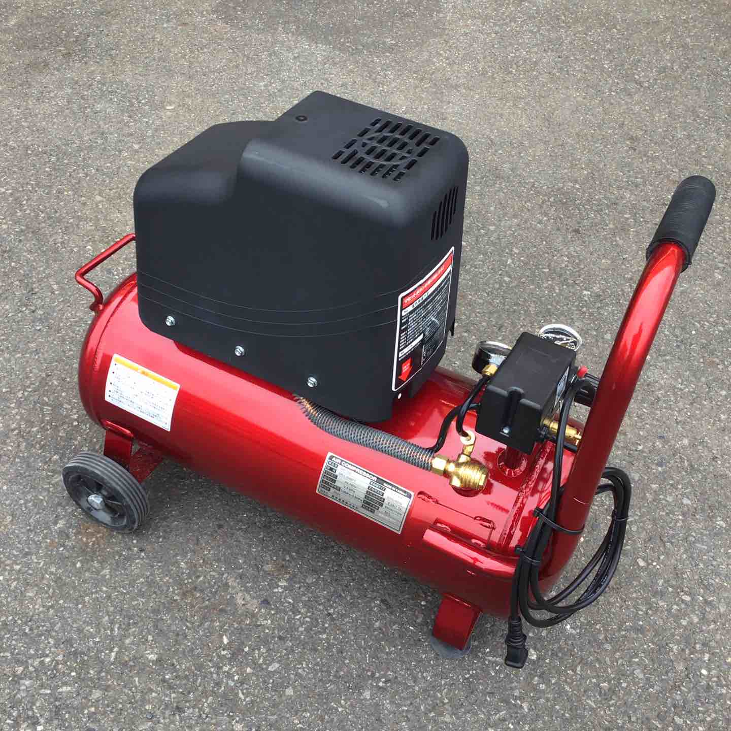 店頭受取り限定】◇藤原産業(SK11) エアコンプレッサー SR-102【八潮店