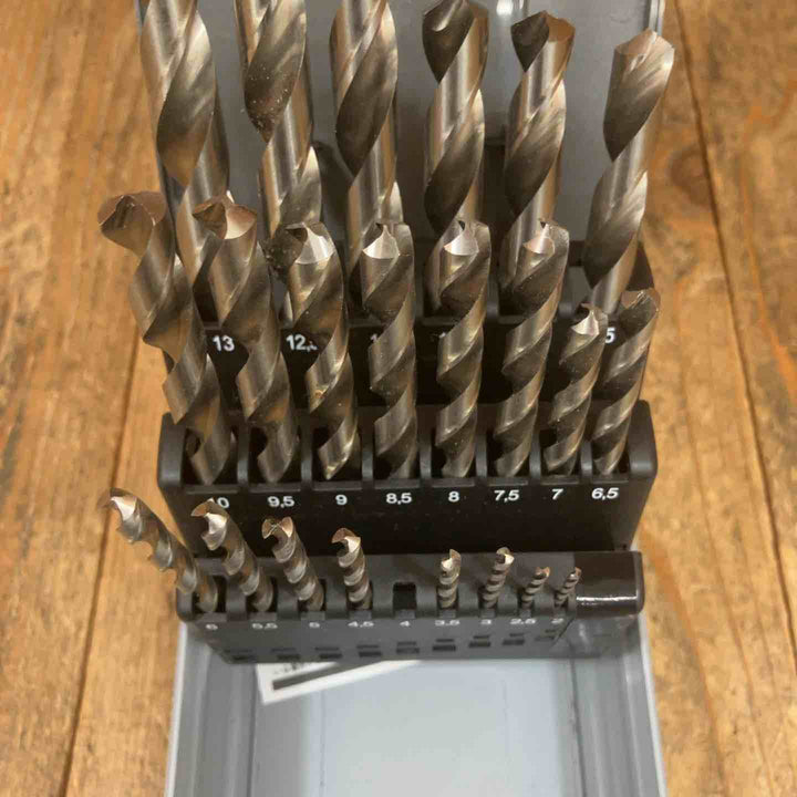 ◇ビックツール(BIC TOOL) 月光ドリル 鉄工用 樹脂ケース入 SGK2-13【所沢店】 4mm欠品