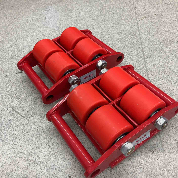 メーカー不明 6t マシンローラー 運搬台車 重量物用 2台セット【八潮店】