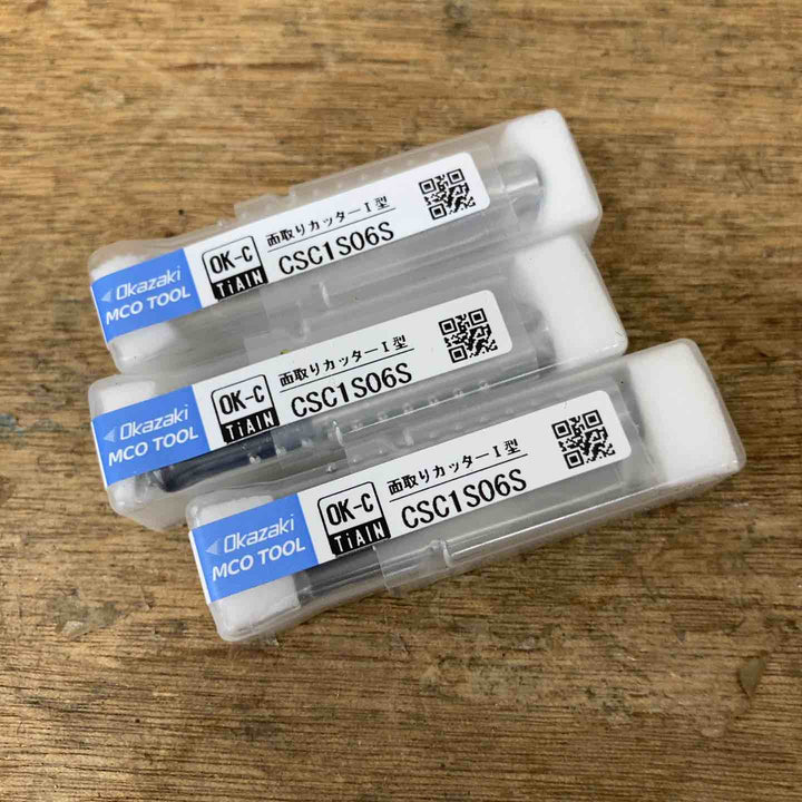 【未使用品】岡崎精工 面取りカッターⅠ型 CSC1S10-20 CSC1S08-1 CSC1S06S 計9本セット【柏店】