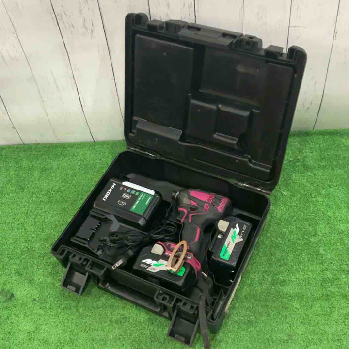 ☆ハイコーキ(HIKOKI ※旧:日立工機) コードレスインパクトドライバー WH36DA(2XPBR)【川口店】