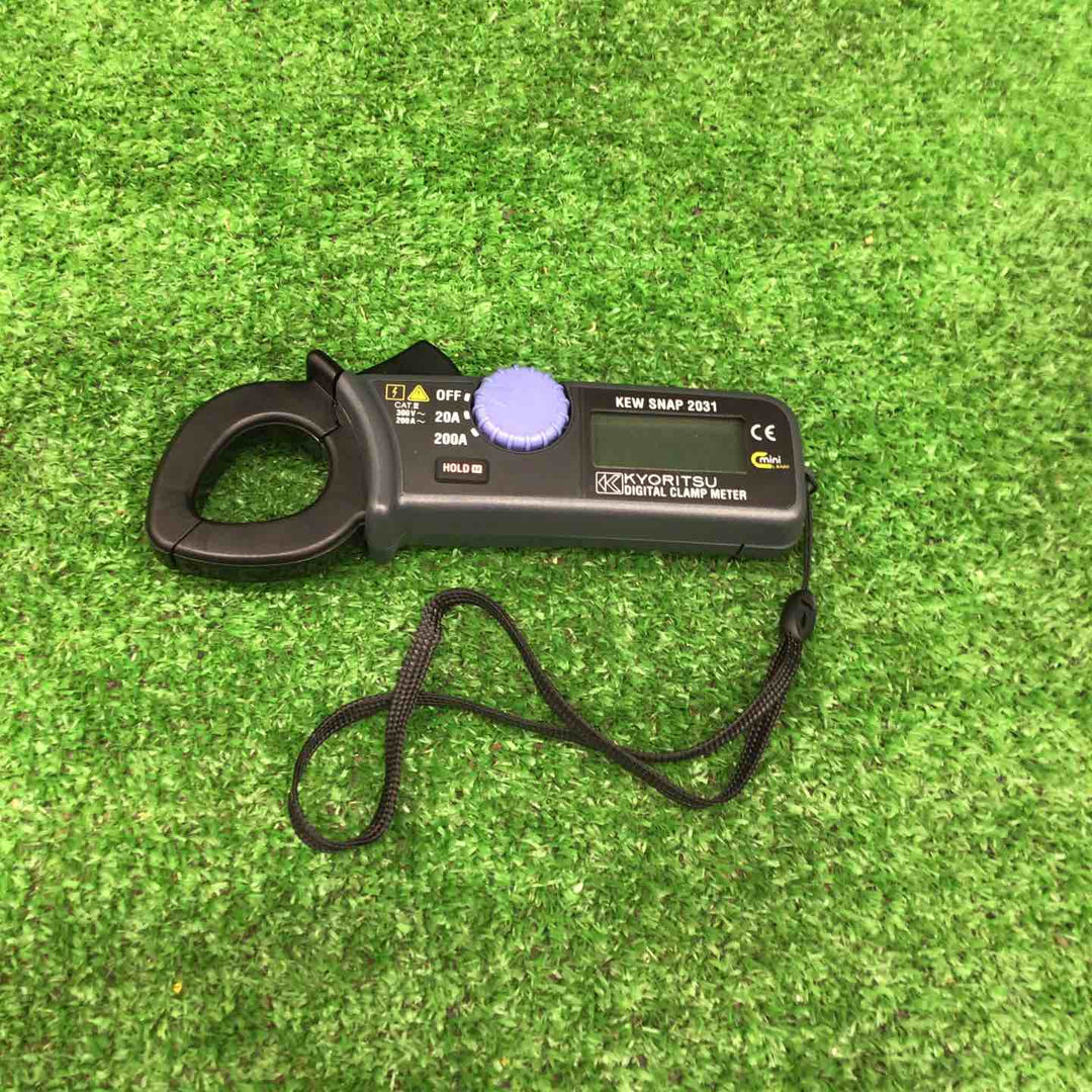 【美品】◇共立電気計器 (KYORITSU) 2031 キュースナップ・交流電流測定用クランプメータ【桶川店】