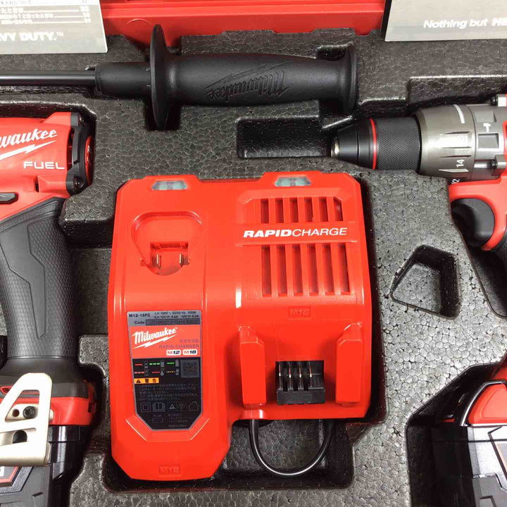 ★ミルウォーキー(Milwaukee) パワーパック(振動ドリル、インパクトドライバー) M18 FPP2A3-502P JP【川崎店】