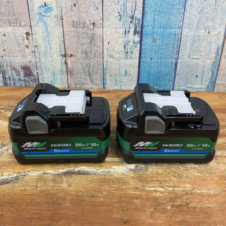 【未使用品】純正品 ハイコーキ HIKOKI リチウムイオンバッテリー 36V/2.5Ah BSL36A18BX 2点セット まとめ売り【柏店】