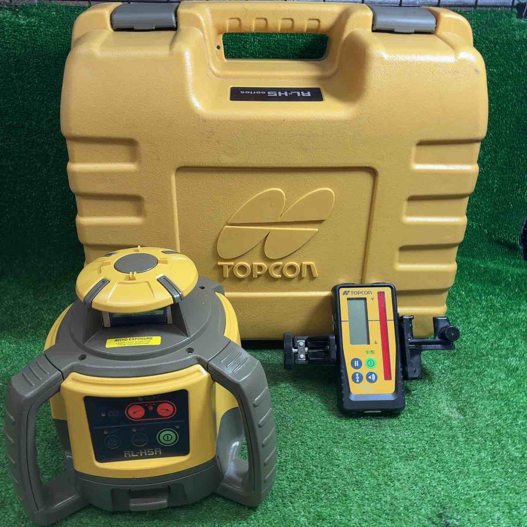 ★トプコン(TOPCON) ローテーティングレーザー RL-H5ADB(乾電池仕様)/デジタル受光器LS-100D付【藤沢店】