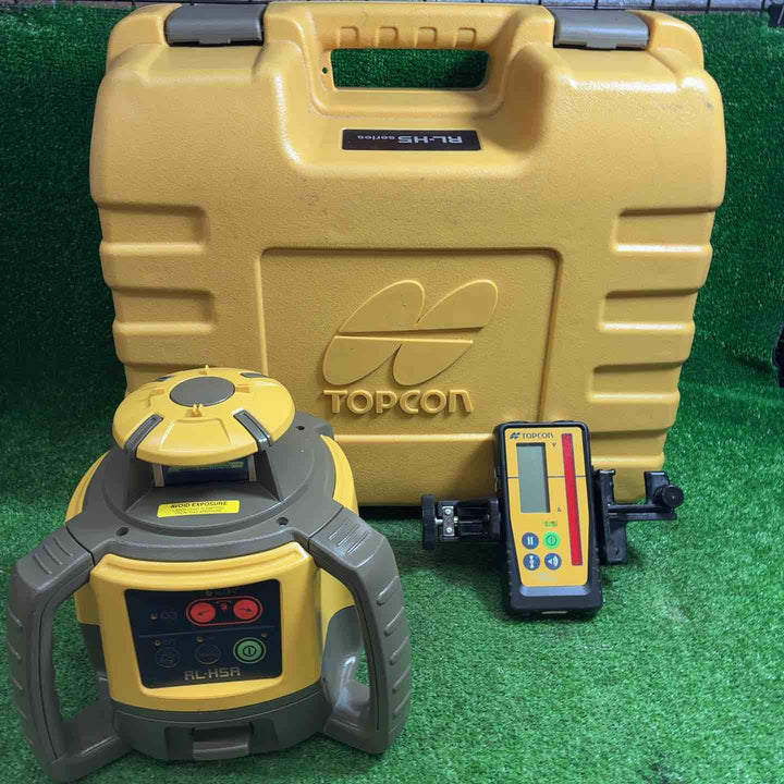 ★トプコン(TOPCON) ローテーティングレーザー RL-H5ADB(乾電池仕様)/デジタル受光器LS-100D付【藤沢店】