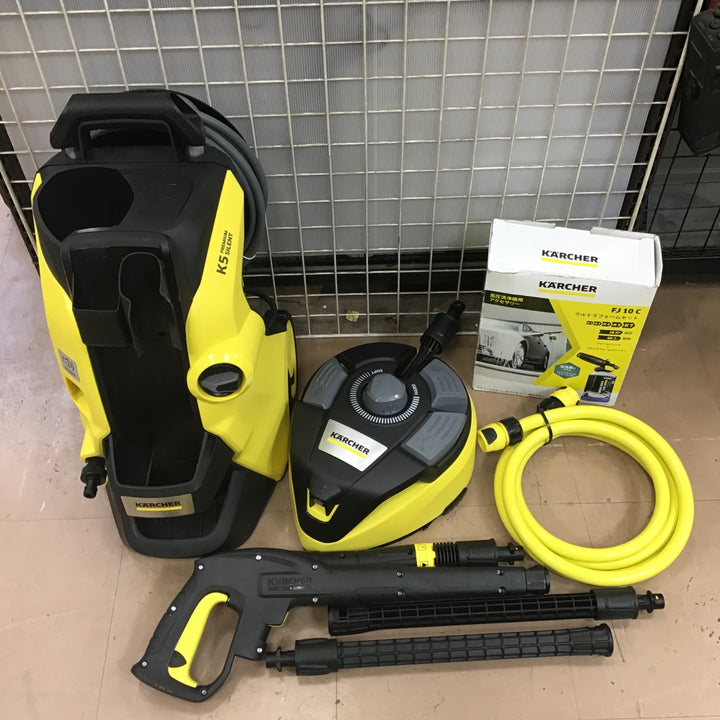 〇ケルヒャー(KARCHER) 高圧洗浄機 K 5 サイレント カー&ホームキット(50Hz)【草加店】