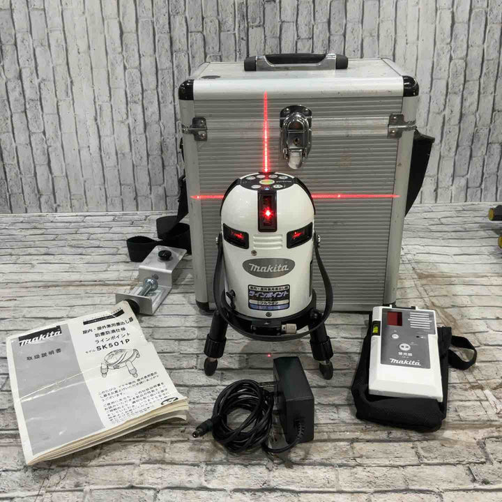 ◇マキタ(makita) 水平/垂直ラインレーザー墨出し器 SK501P【川口店】