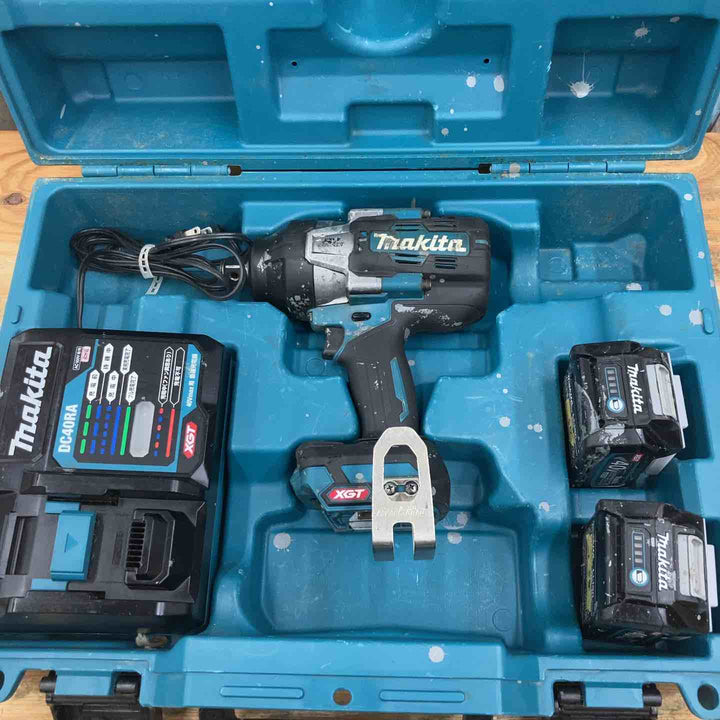 【中古品】★マキタ(makita) コードレスインパクトレンチ TW001GRDX 40V フルセット【柏店】