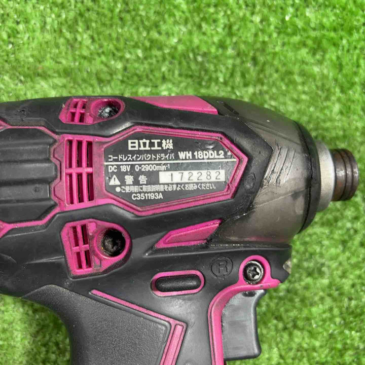 ★ハイコーキ(HIKOKI ※旧:日立工機) コードレスインパクトドライバー WH18DDL2(2LYPK)(R)【川口店】