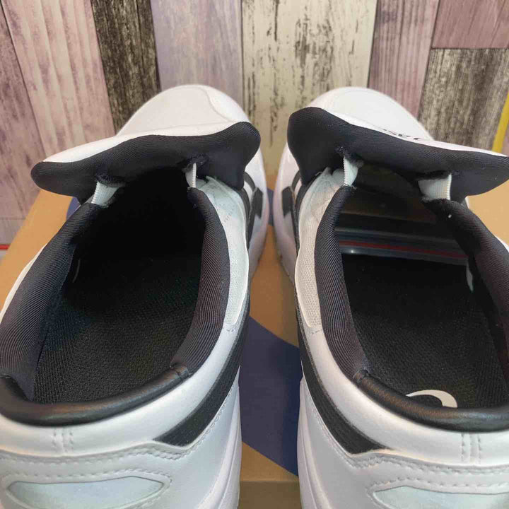 【未使用品】アシックス ASICS 安全靴 WINJOB CP211 SLIP-ON 26.5cm WHITE/BLACK【八潮店】