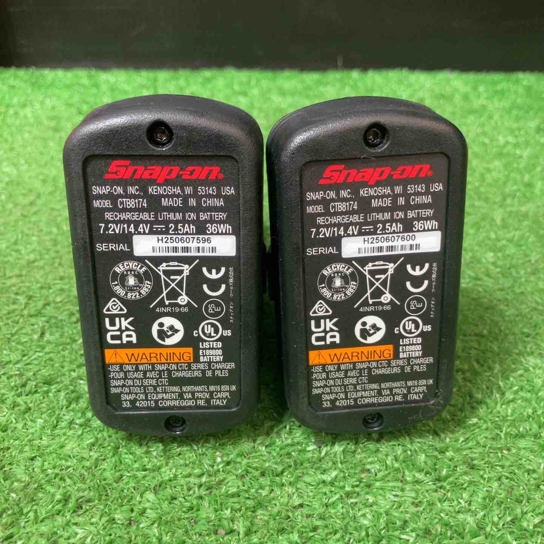スナップオン/Snap-on コードレススクリュードライバ CTS861HVJ2 イエロー【岩槻店】