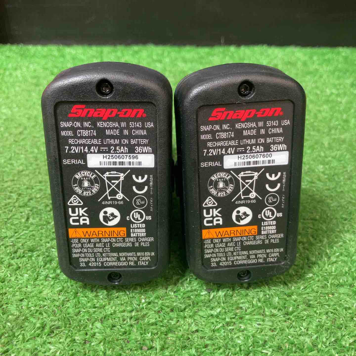 スナップオン/Snap-on コードレススクリュードライバ CTS861HVJ2 イエロー【岩槻店】