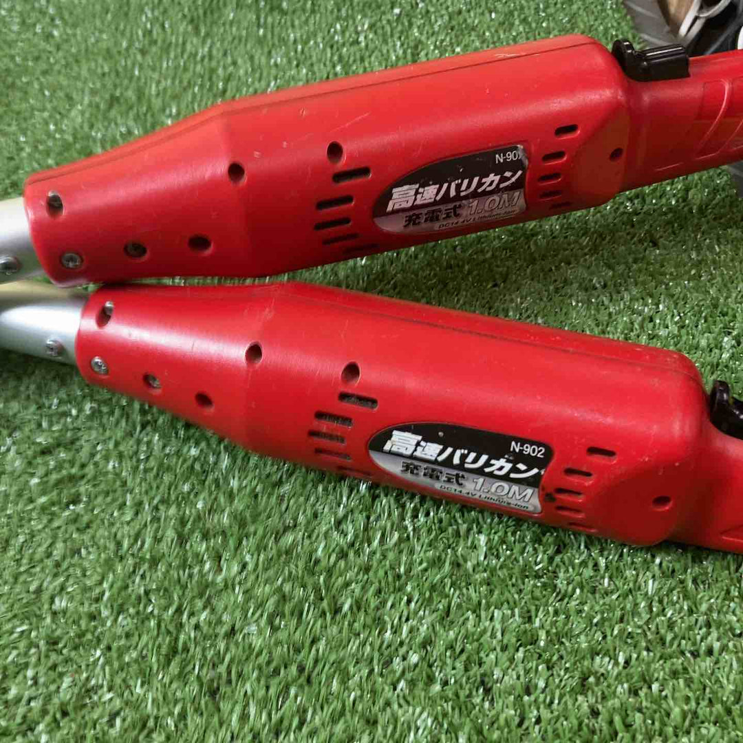 【中古品】◇電動バリカン/N-902計2点/バッテリー 7Ah 高速バリカン用 N-902-1計4点【川崎店】