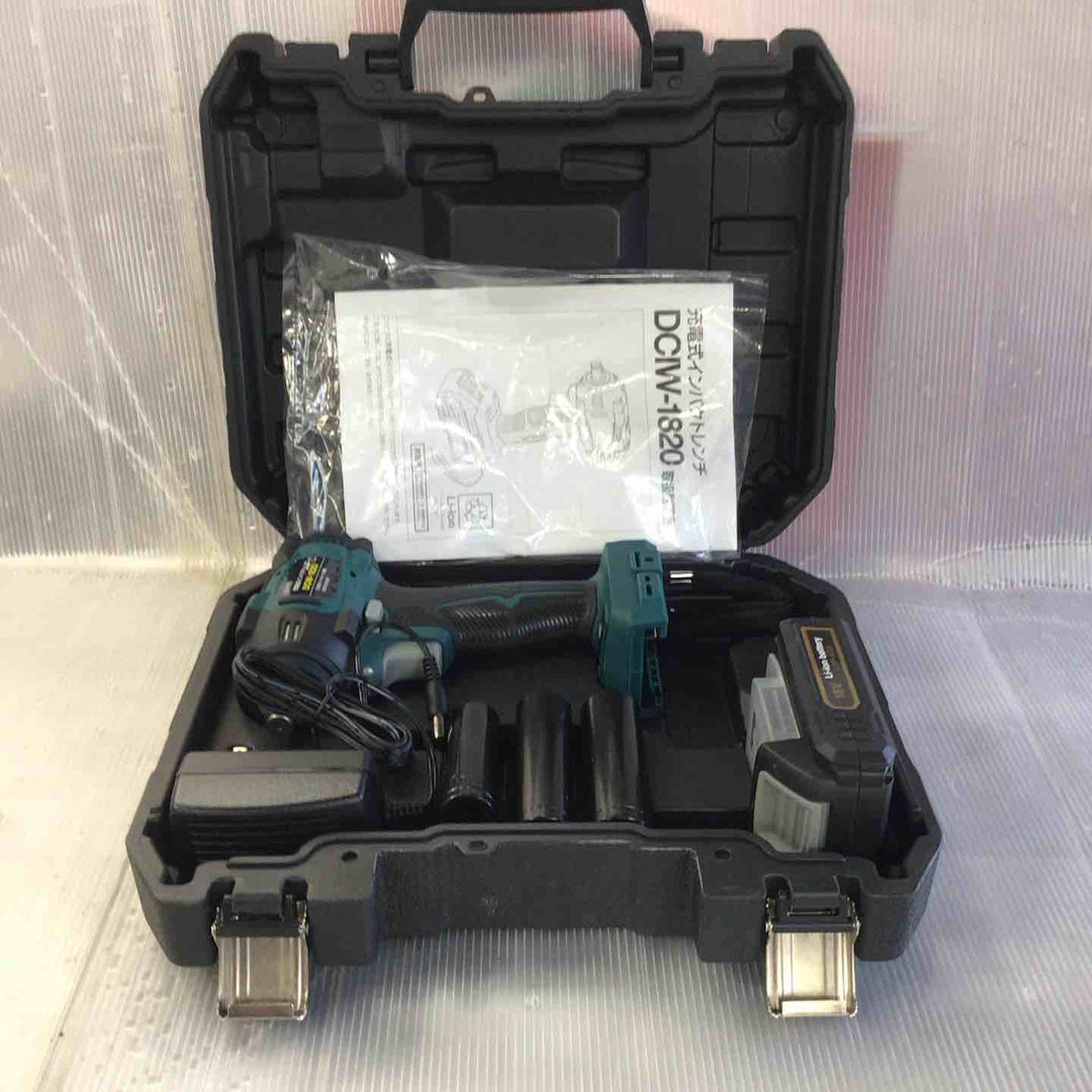 新興製作所 充電式インパクトレンチ DCIW-1820 3段階トルク オートストップ機能付き ボルト締め・タイヤ交換に【草加店】