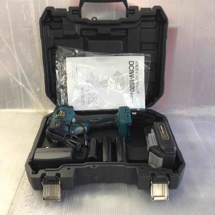 新興製作所 充電式インパクトレンチ DCIW-1820 3段階トルク オートストップ機能付き ボルト締め・タイヤ交換に【草加店】