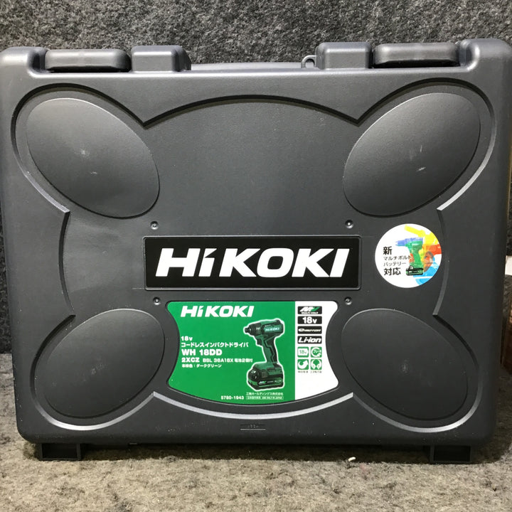 【未使用品】ハイコーキ(HIKOKI ※旧:日立工機) コードレスインパクトドライバ  WH18DD(NN)【桶川店】