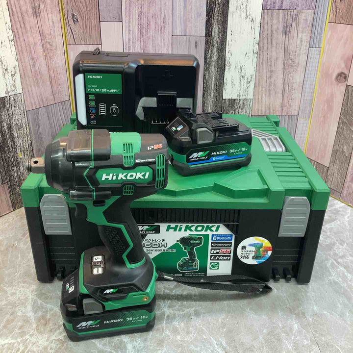 ★ハイコーキ(HIKOKI ※旧:日立工機) コードレスインパクトレンチ WR36DH(2XPSZ)【八潮店】