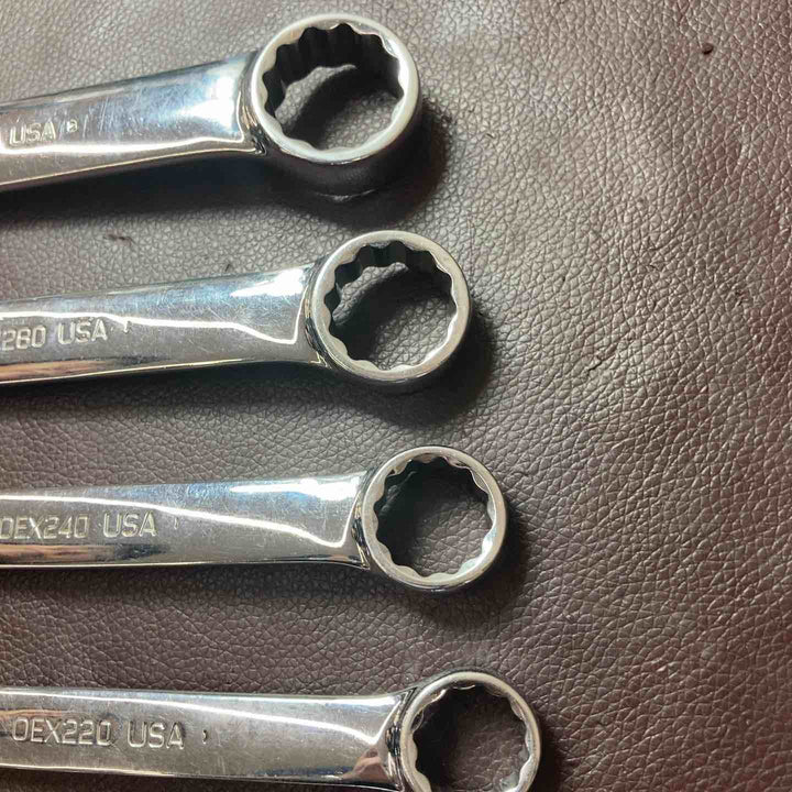 【中古品】 スナップオン(Snap-on) ショートコンビネーションレンチ　計8本 OEX120～OEX320 【東大和店】