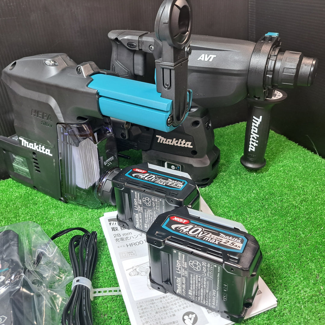 マキタ/makita 40Vmax コードレスハンマドリル HR001GDXVB 集じんシステム付き【岩槻店】