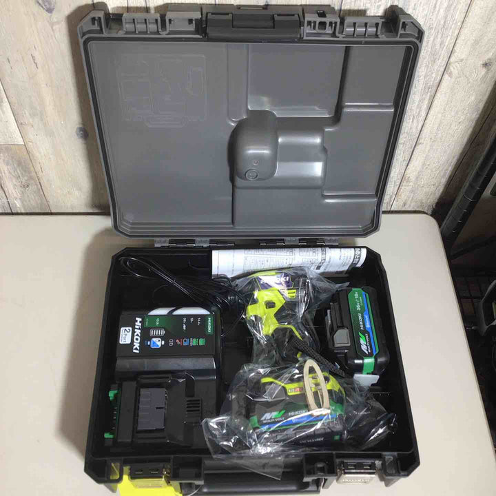 ★ハイコーキ(HIKOKI ※旧:日立工機) コードレスインパクトドライバ スパイダーイエロー WH36DD(2XHYSZ)【戸田店】