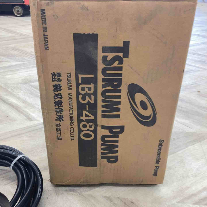 ◇ツルミ 排水ポンプLB3-480 水中用【越谷店】