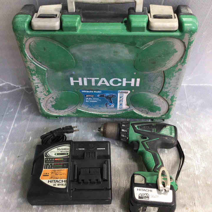★ハイコーキ(HIKOKI ※旧:日立工機) コードレスドリルドライバー DS14DBEL(2LLCK)【草加店】