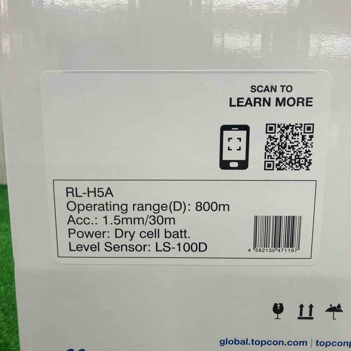 ★トプコン(TOPCON) ローテーティングレーザー RL-H5ADB(乾電池仕様)/デジタル受光器LS-100D付【富山店】◇SC