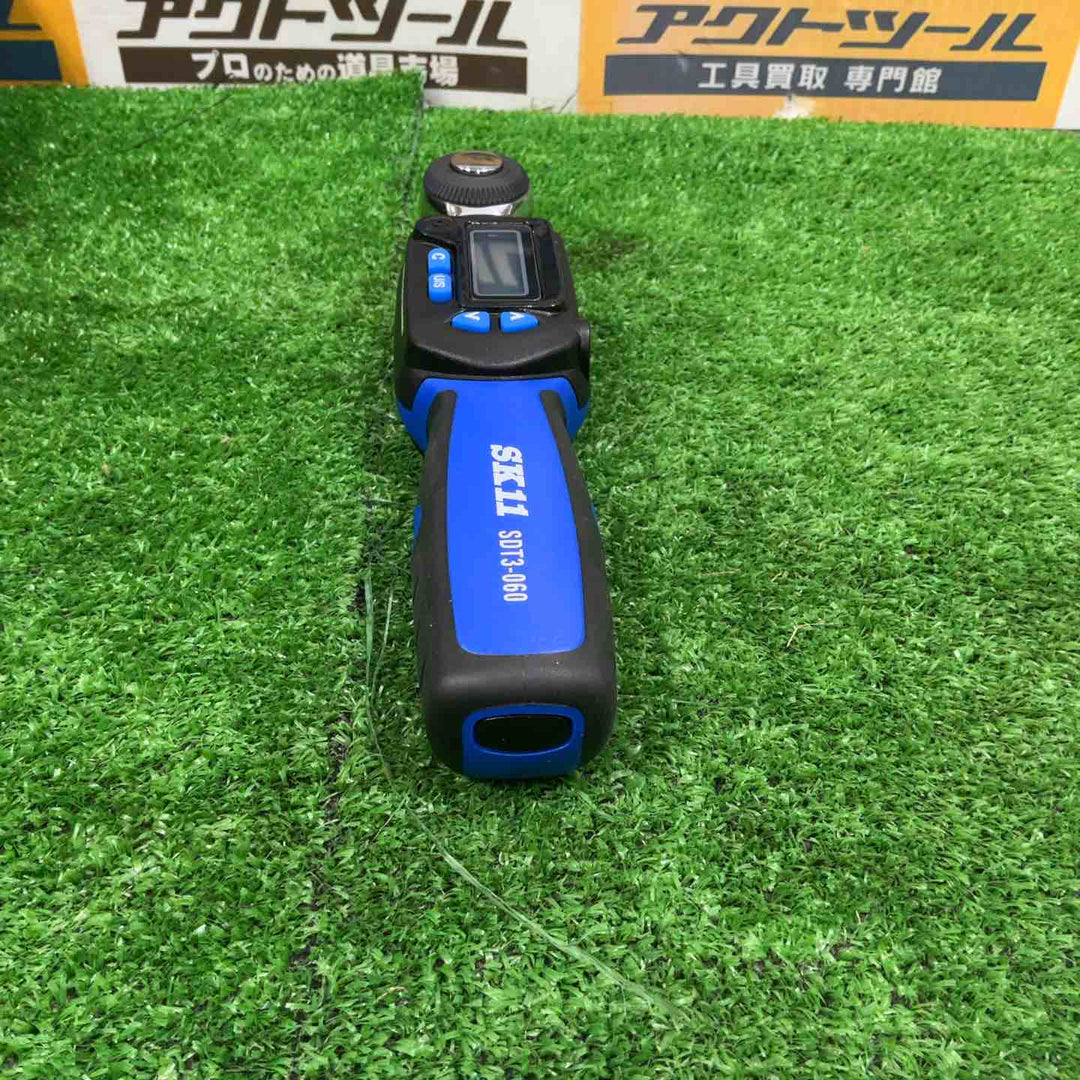 ◇SK11 デジタルトルクレンチ 差込角 9.5mm 3~60N・m SDT3-060【草加店】